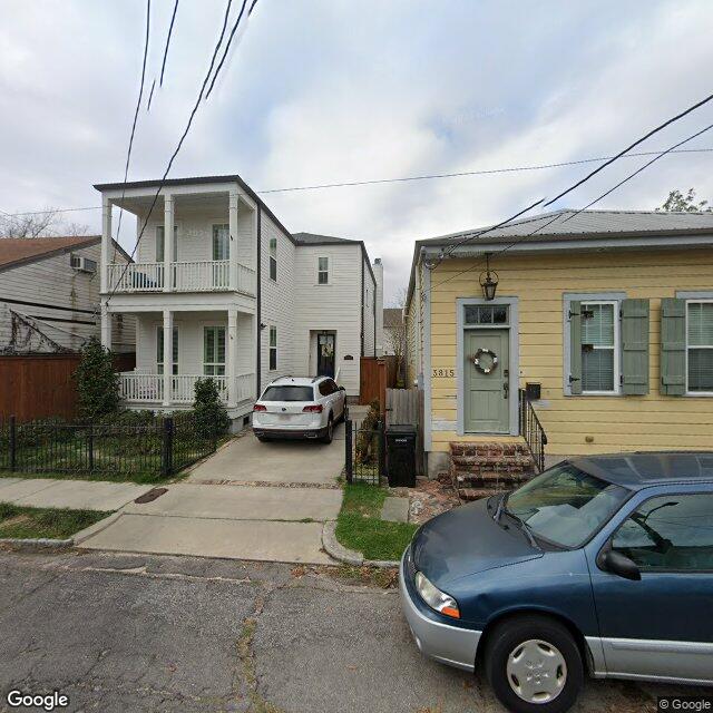 Street View for 3825 Constance St, New Orleans, LA 70115