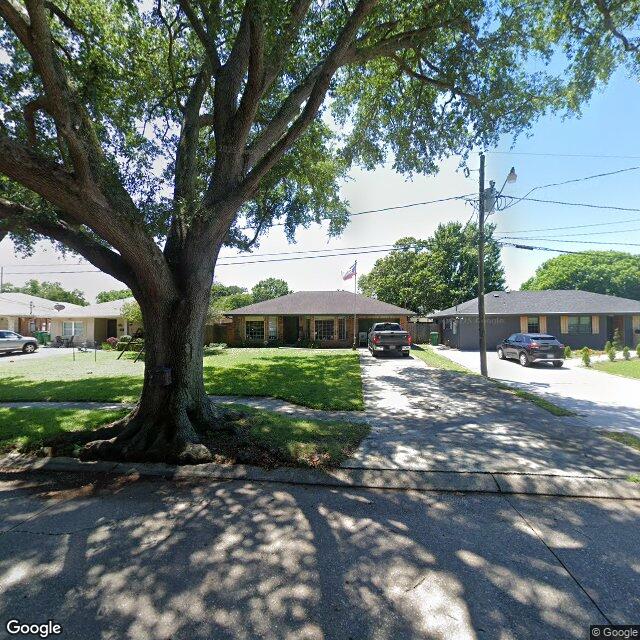 Street View for 4616 Clearlake Dr, Metairie, LA 70006