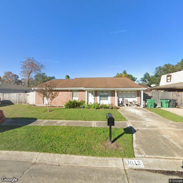Street View for 3012 Grinell Dr, Marrero, LA 70072