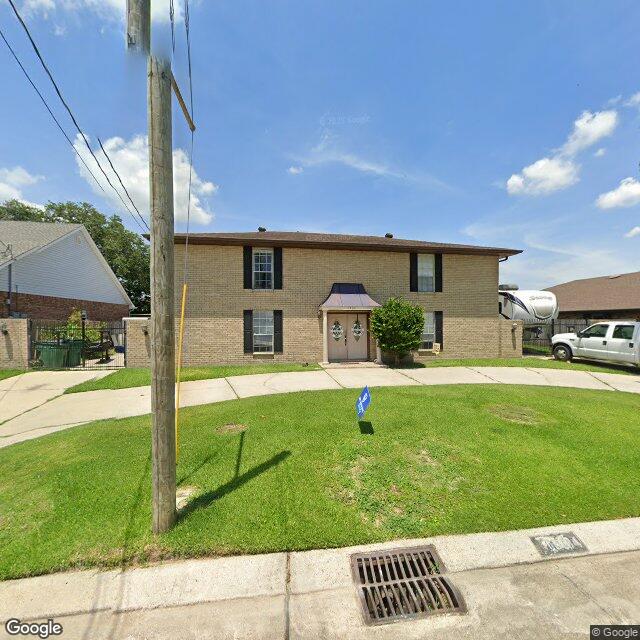 Street View for 1404 Mimosa St, Marrero, LA 70072