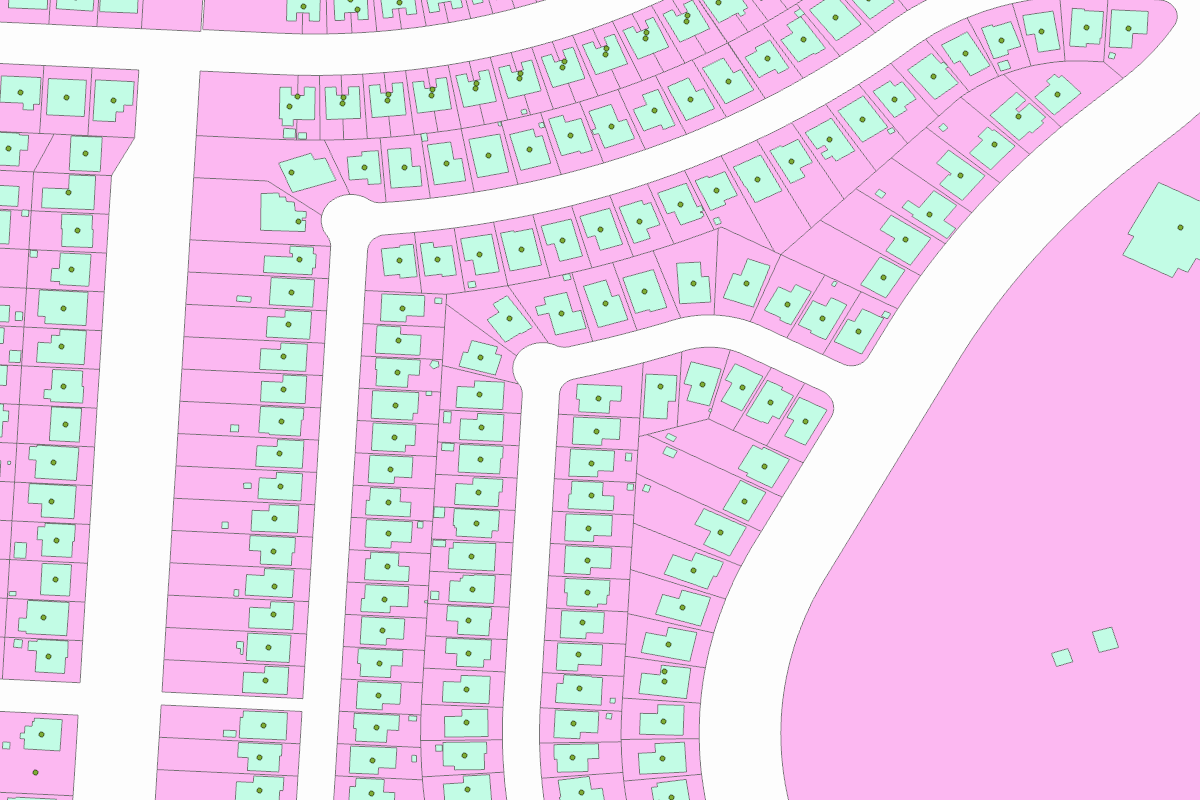 GIS parcel map for 2778 RIDGEFIELD RD