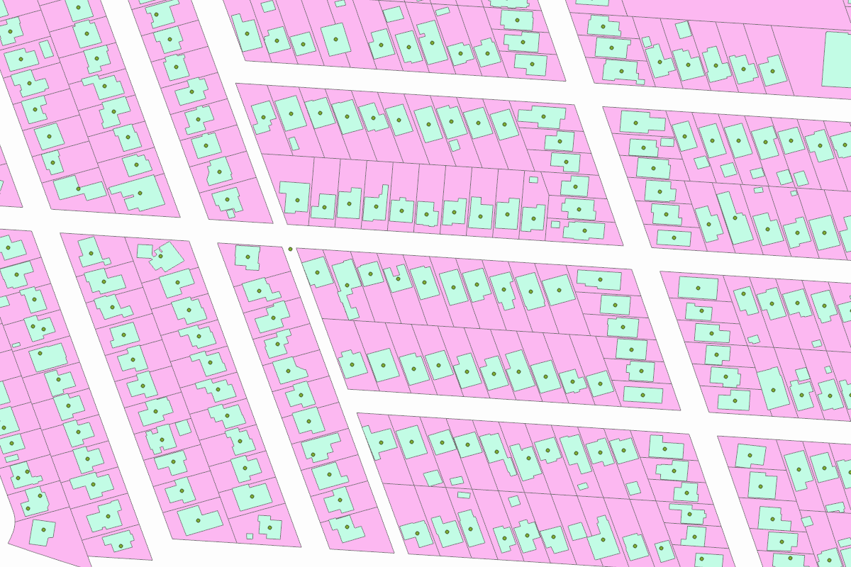 GIS parcel map for 5232 SANFORD ST