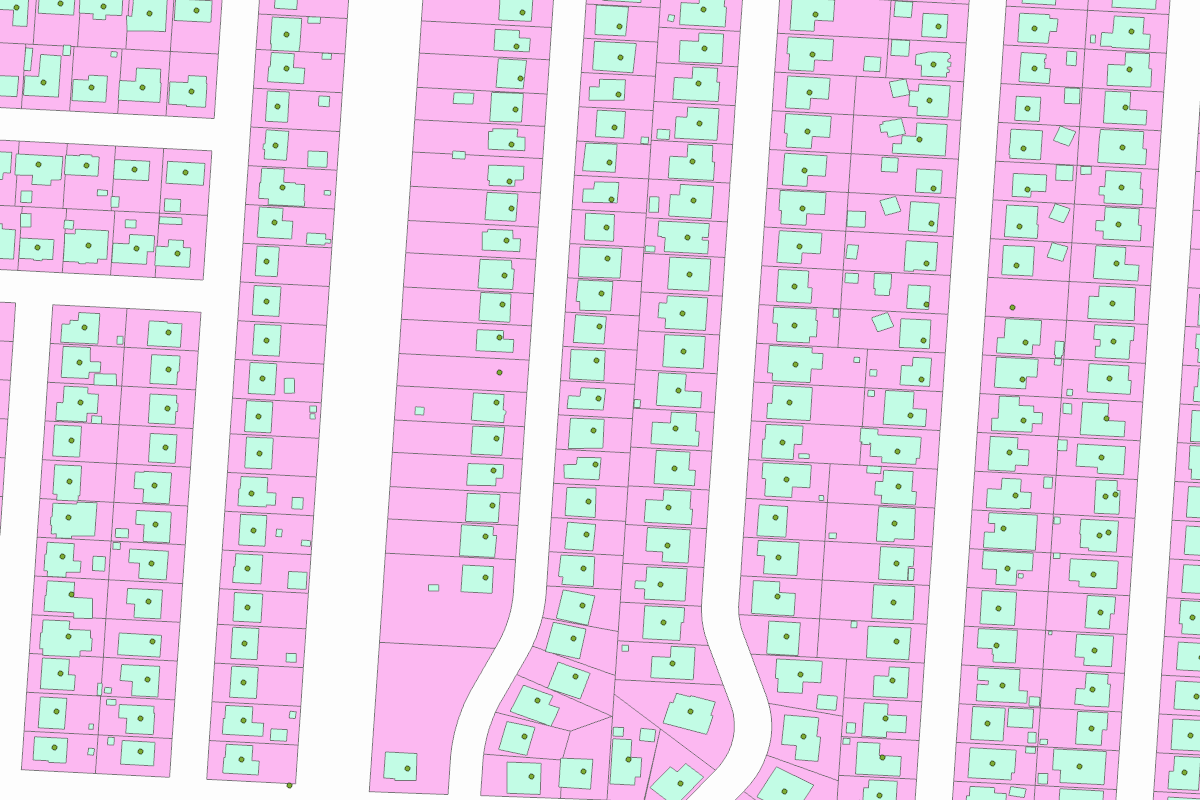 GIS parcel map for 265 SOUTHWOOD DR