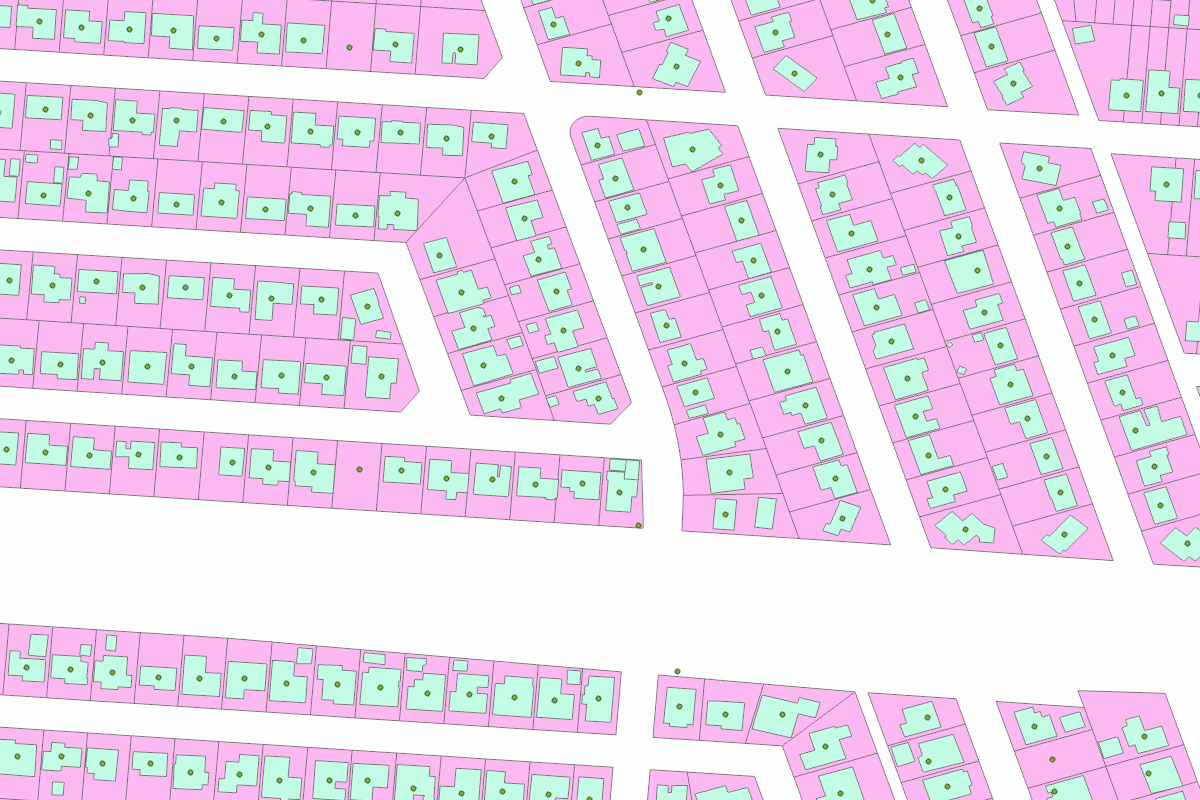 GIS parcel map for 2212 ELIZABETH ST