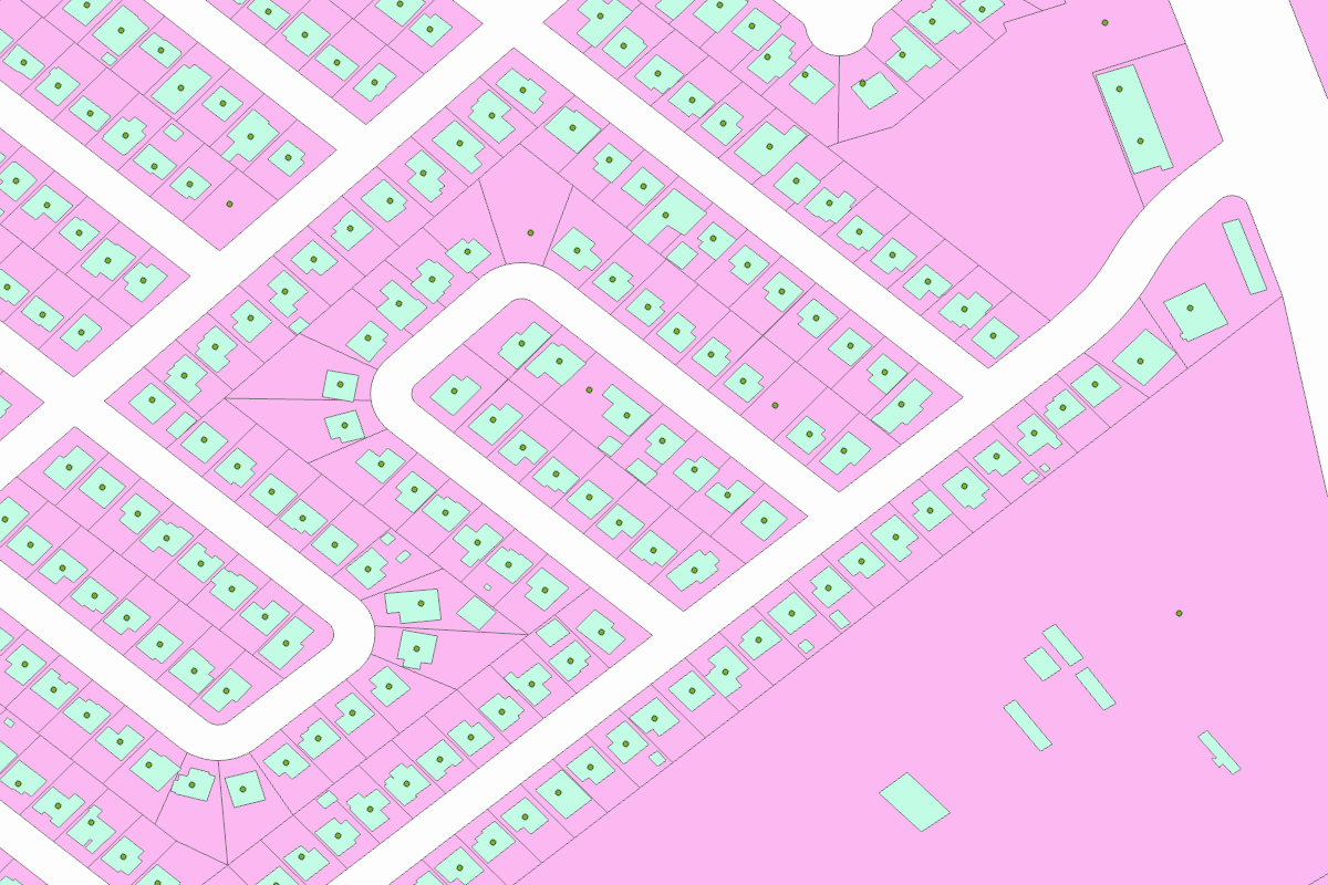 GIS parcel map for 312 BLOSSOM CT