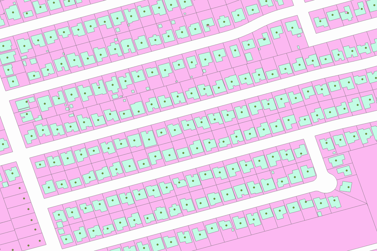 GIS parcel map for 2109 BRIGHTON PL