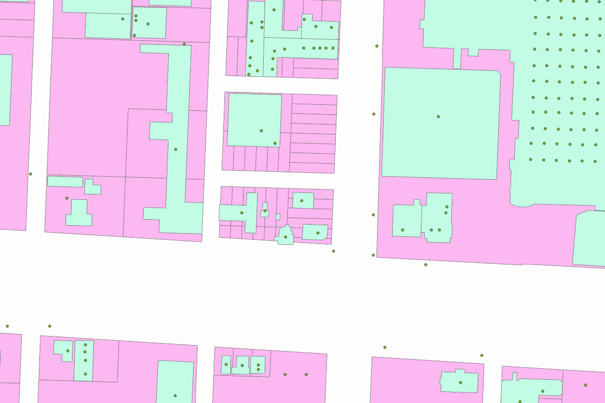 GIS parcel map for 2920 SEVERN AVE