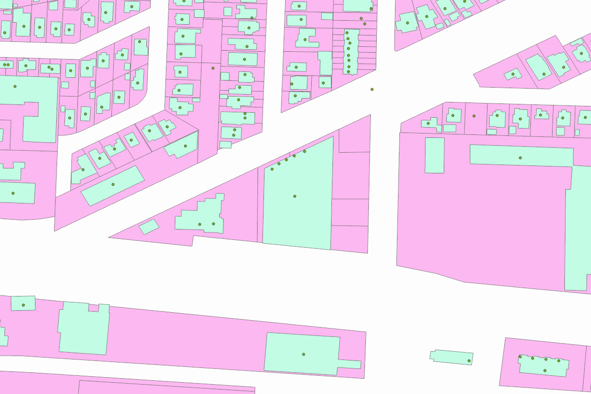 GIS parcel map for 100 MAGNOLIA DR