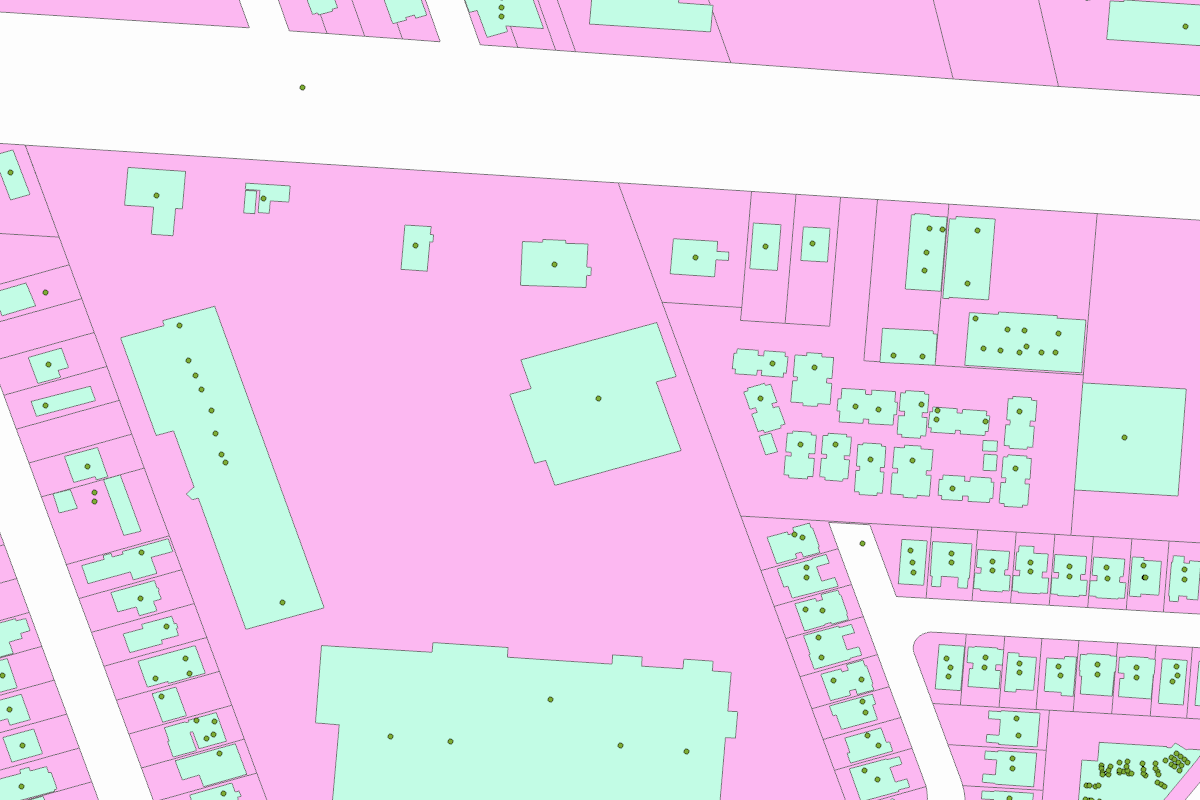 GIS parcel map for 6930 VETERANS MEMORIAL BLVD