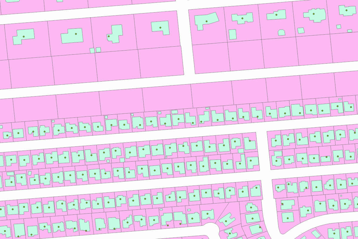 GIS parcel map for 2669 LONG BRANCH DR