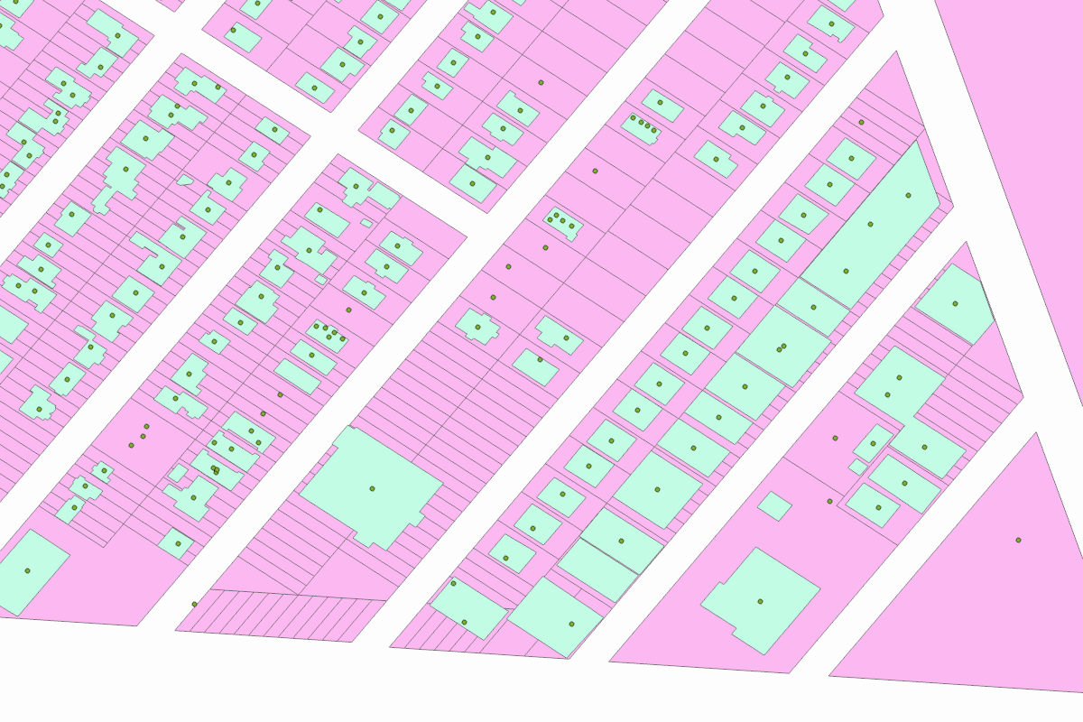 GIS parcel map for 216 NURSERY AVE