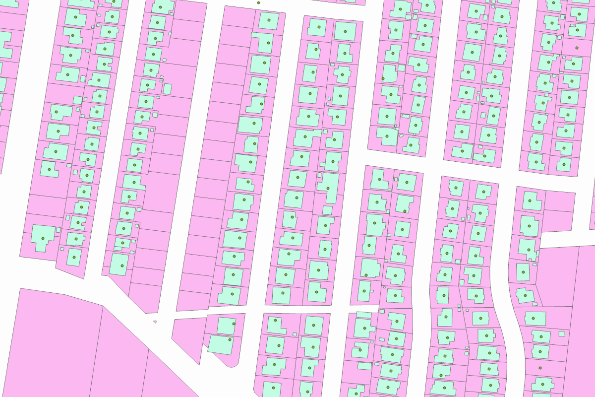 GIS parcel map for 1133 SANTA MARIA DR