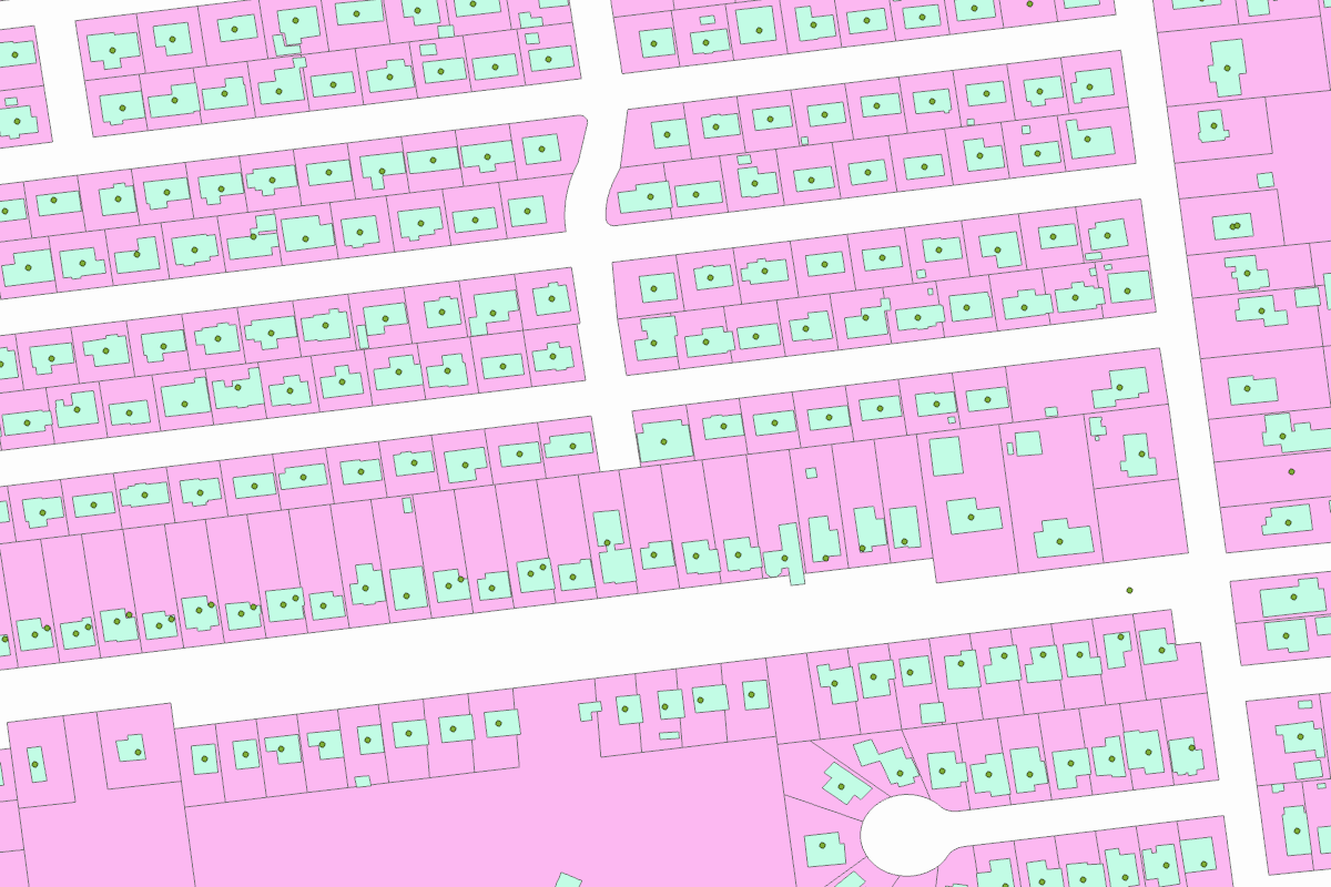 GIS parcel map for 2737 VIRGINIA LEE DR