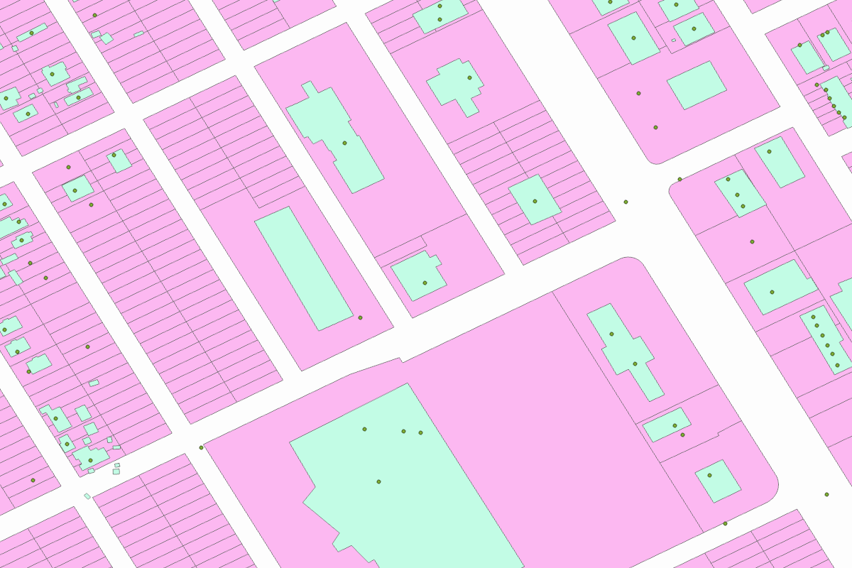 GIS parcel map for 1700 CENTRAL BLVD