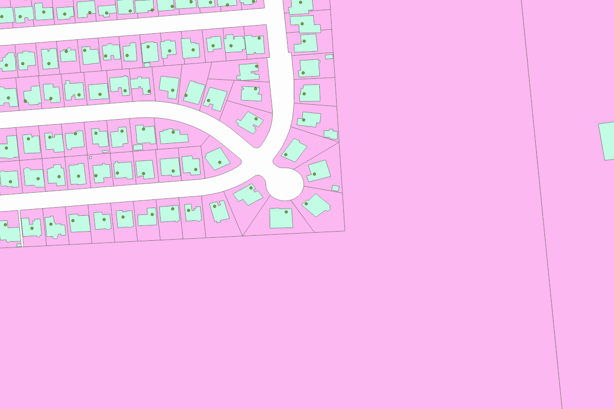 GIS parcel map for 2809 JARED LN