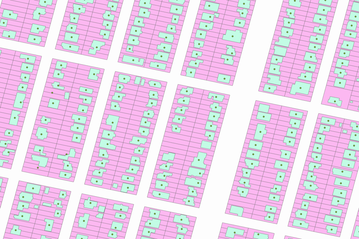 GIS parcel map for 1420 TAYLOR ST