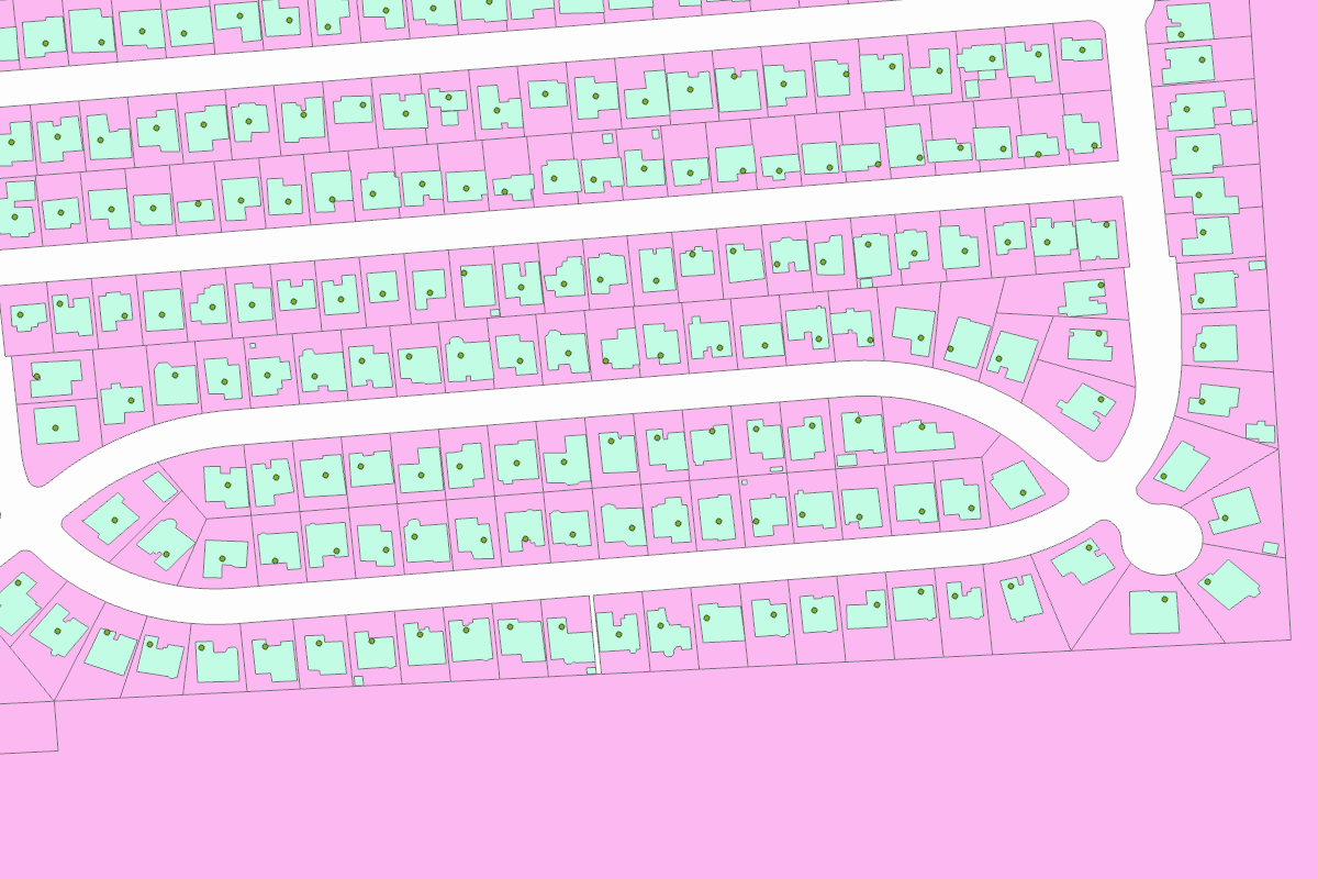 GIS parcel map for 2752 JARED LN