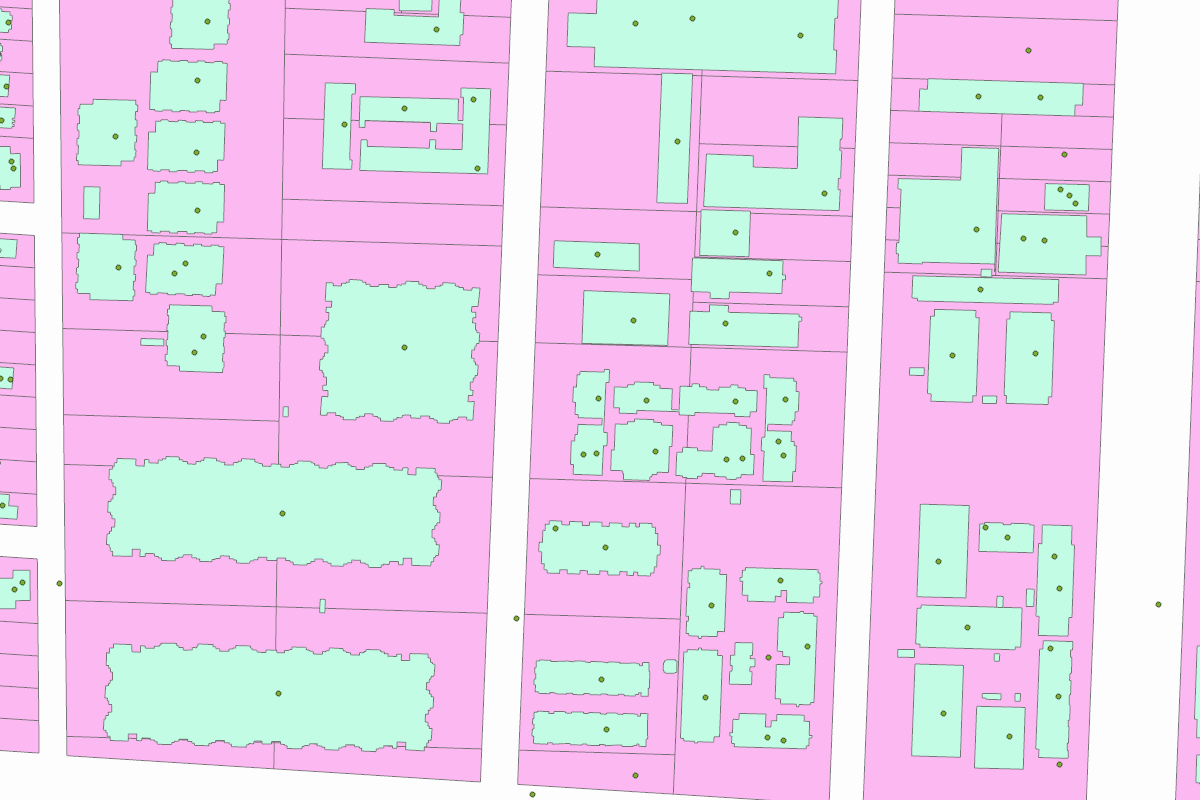 GIS parcel map for 2301 EDENBORN AVE
