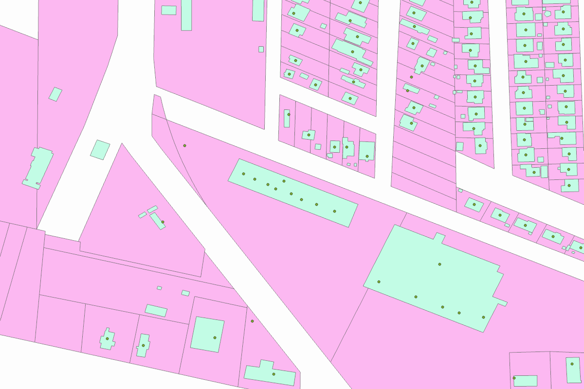 GIS parcel map for 1951 AMES BLVD