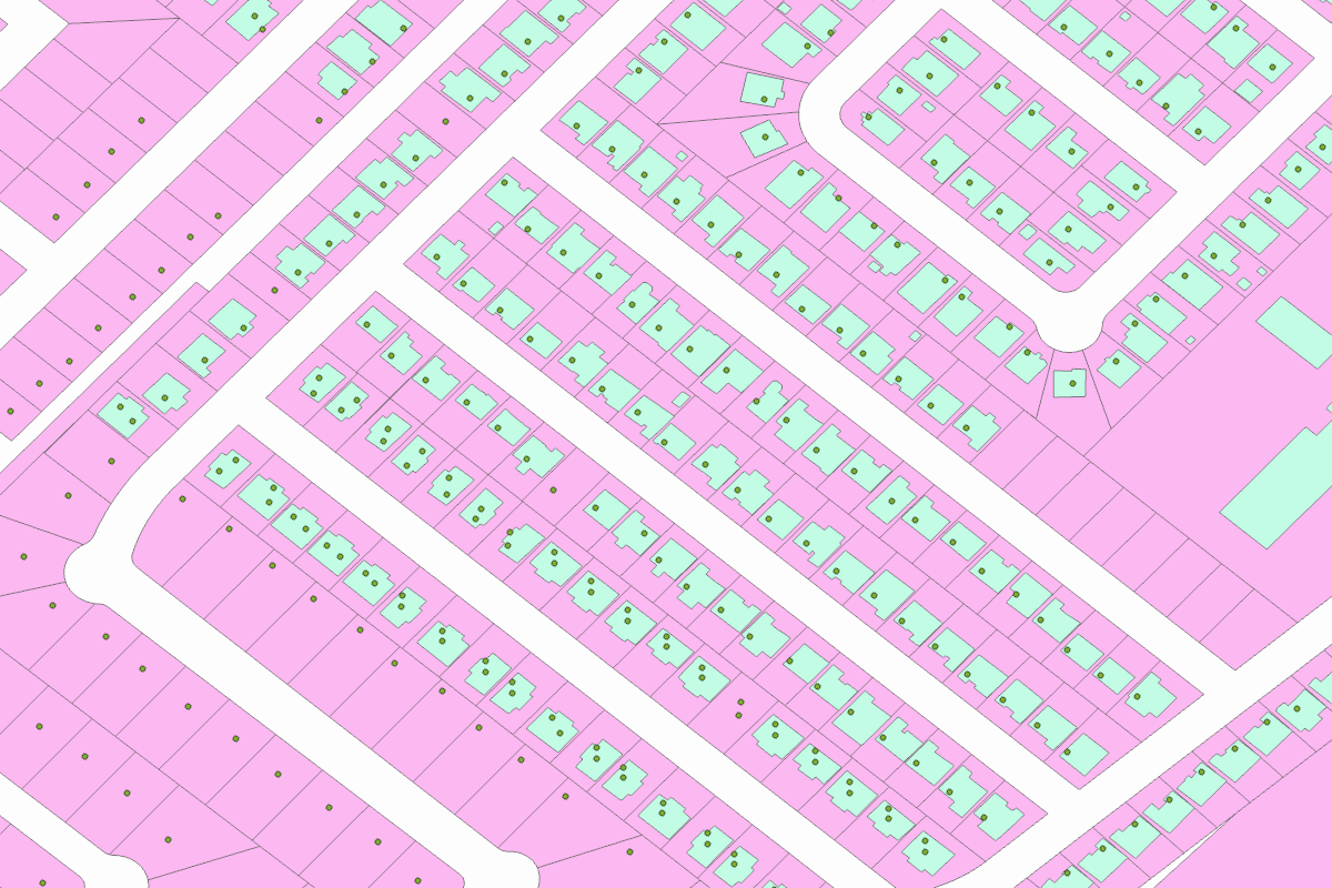 GIS parcel map for 29 HONEYSUCKLE LN