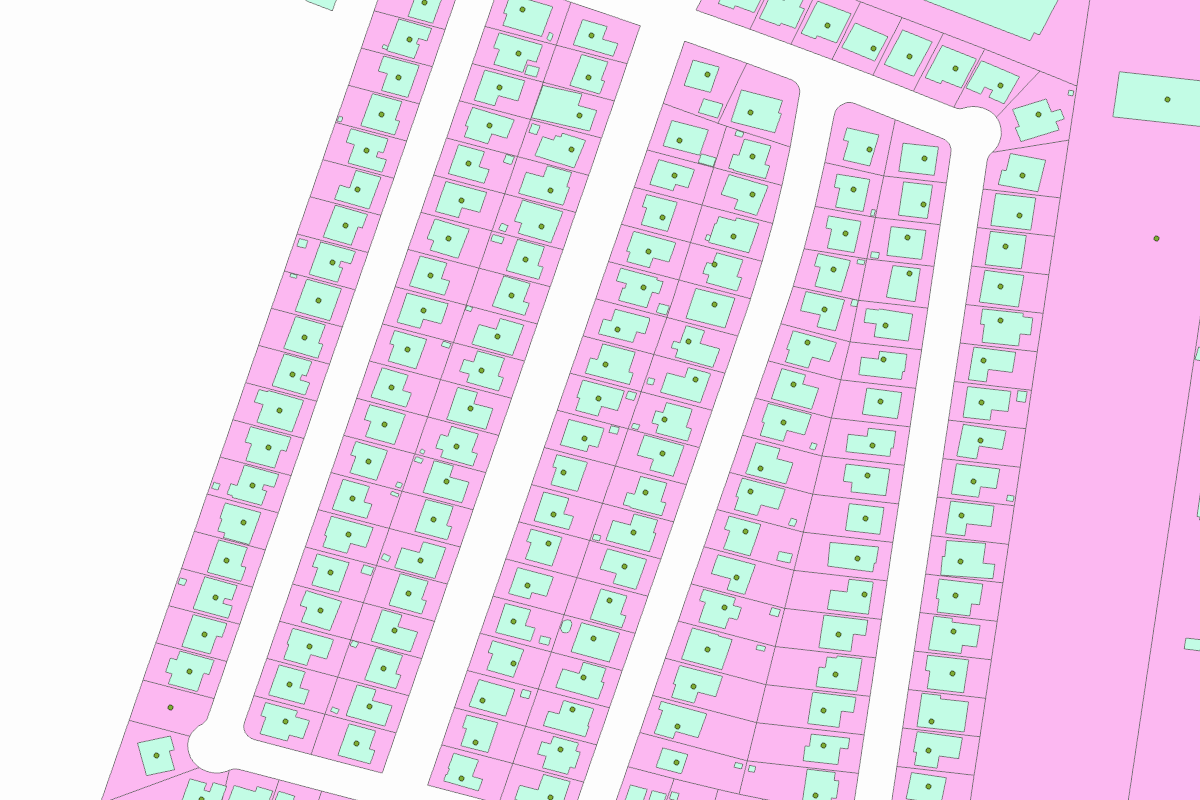 GIS parcel map for 1533 WESTMINSTER BLVD