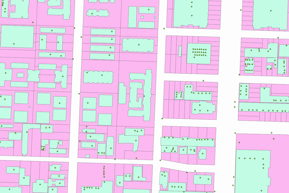 GIS parcel map for 3320 N ARNOULT RD
