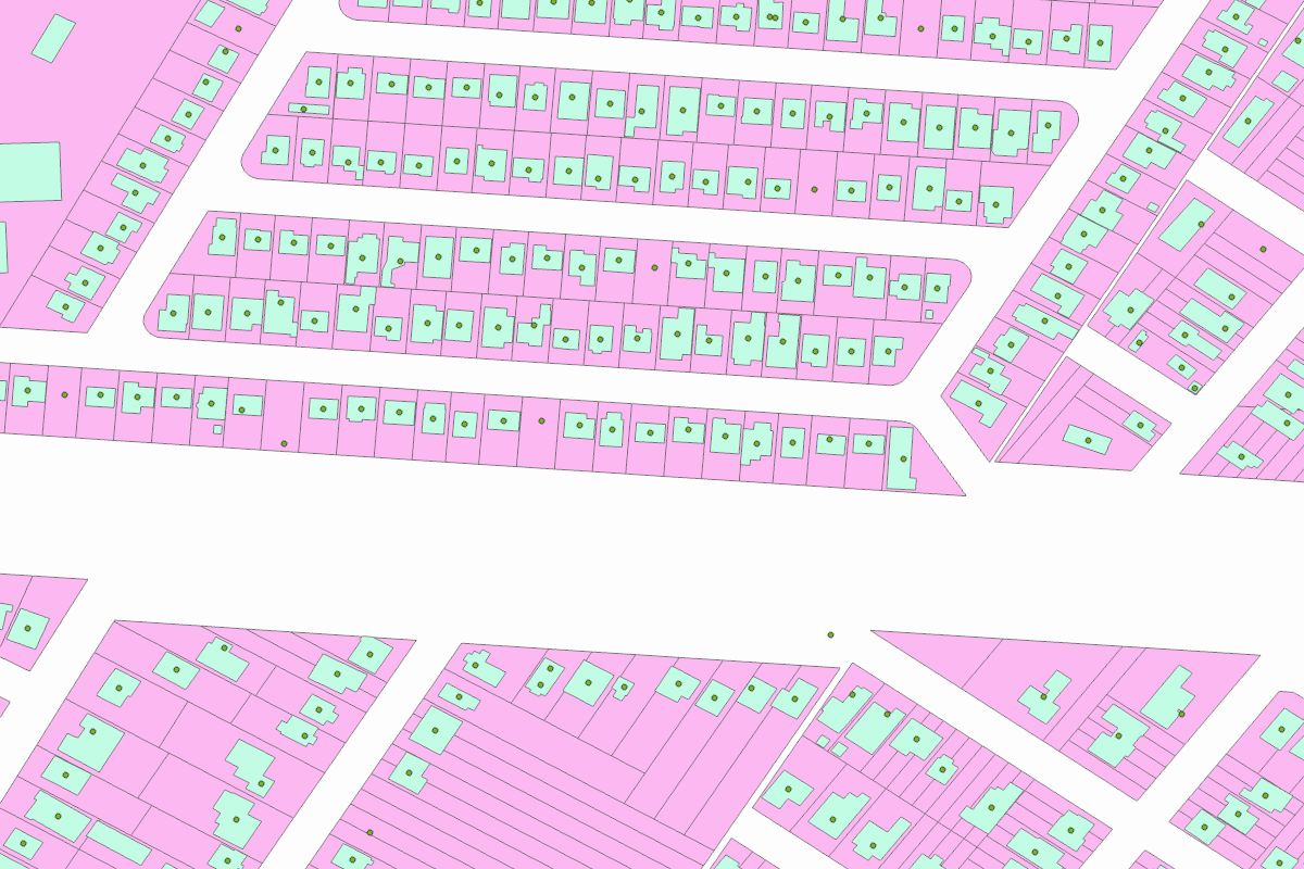 GIS parcel map for 7824 SIMON ST