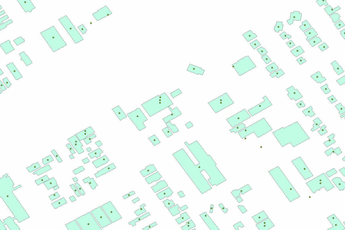 GIS parcel map for 1416 LAFAYETTE ST