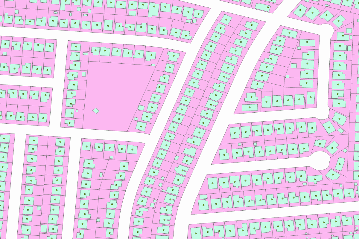 GIS parcel map for 3294 RANCHER RD