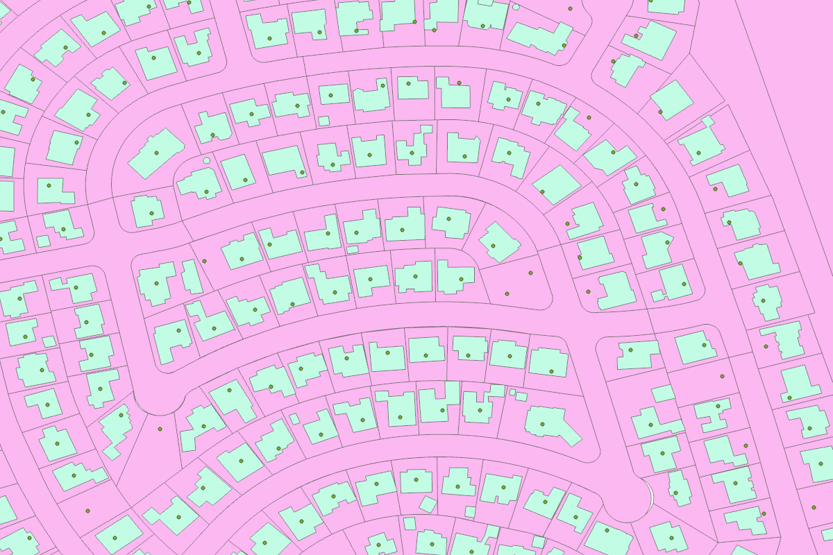 GIS parcel map for 3331 HARDWICK PL