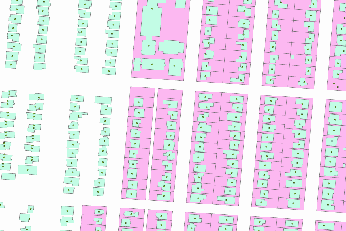 GIS parcel map for 1604 MARYLAND AVE
