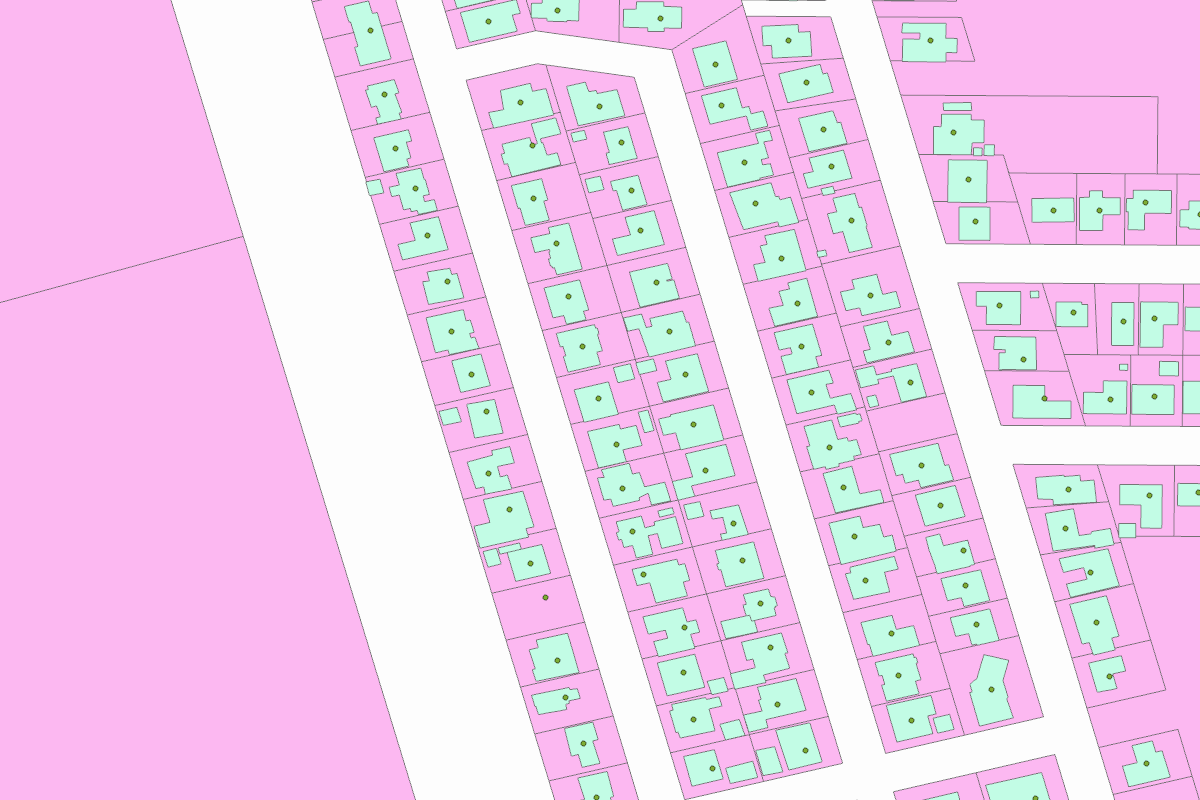 GIS parcel map for 2537 W FRIENDSHIP DR