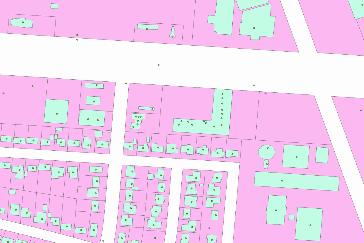 GIS parcel map for 8814 VETERANS MEMORIAL BLVD