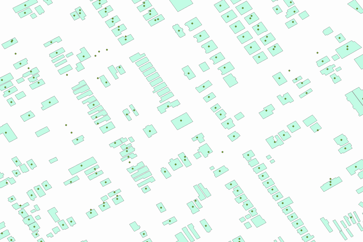 GIS parcel map for 2224 NEWTON ST
