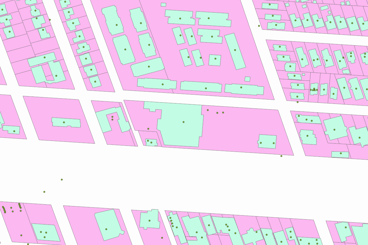 GIS parcel map for 5245 VETERANS MEMORIAL BLVD