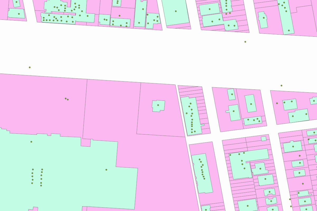 GIS parcel map for 4400 VETERANS MEMORIAL BLVD