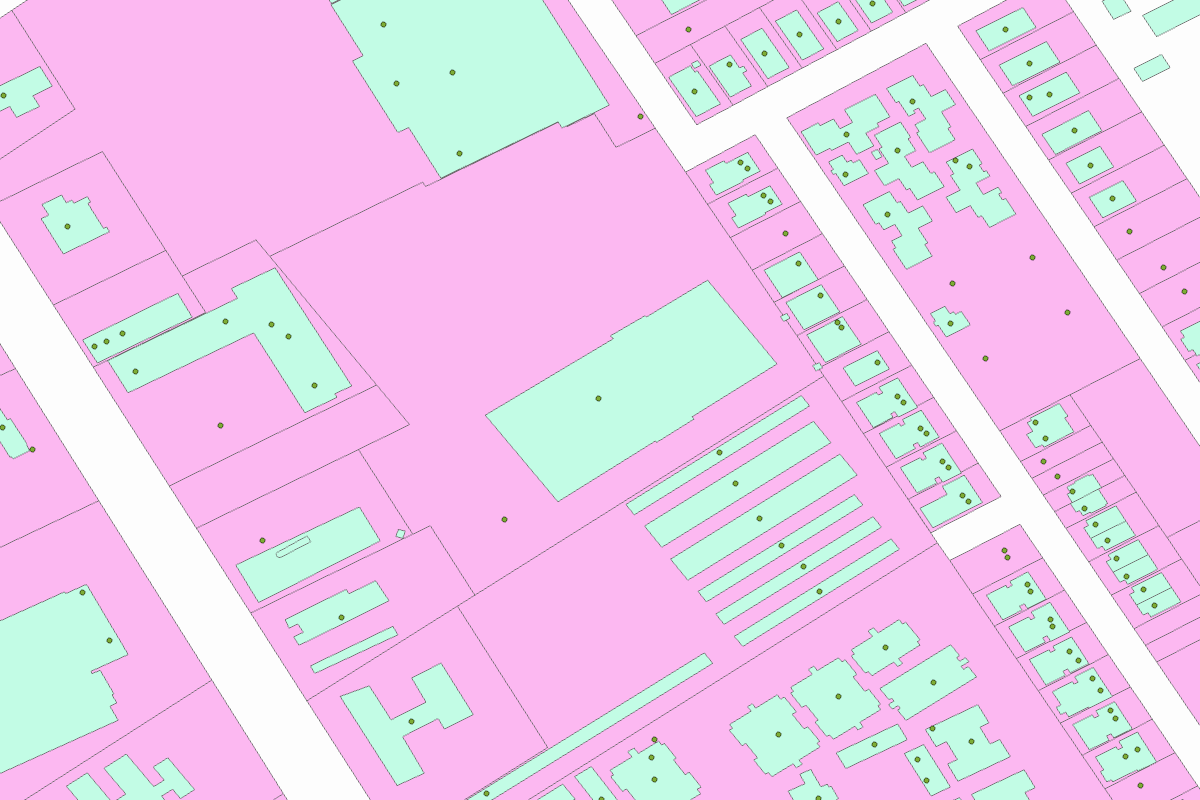 GIS parcel map for 901 MANHATTAN BLVD