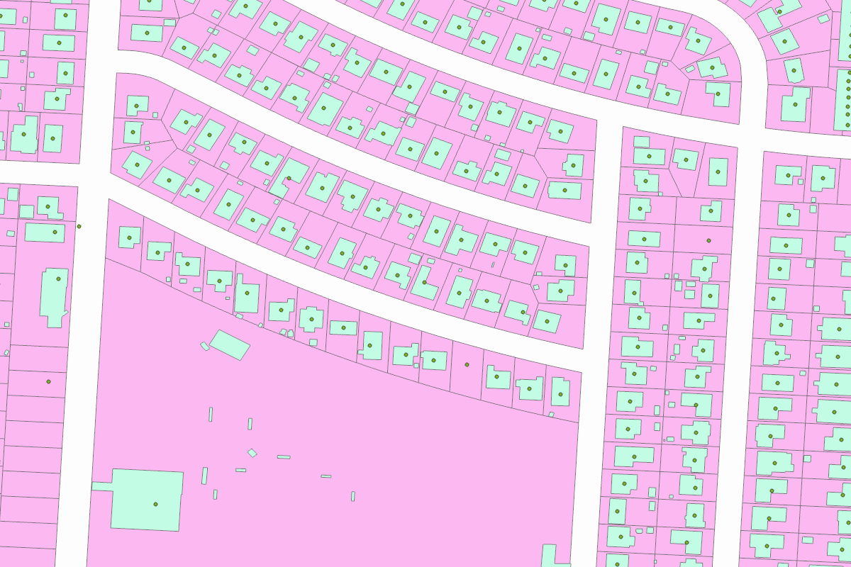 GIS parcel map for 1921 COOPER RD