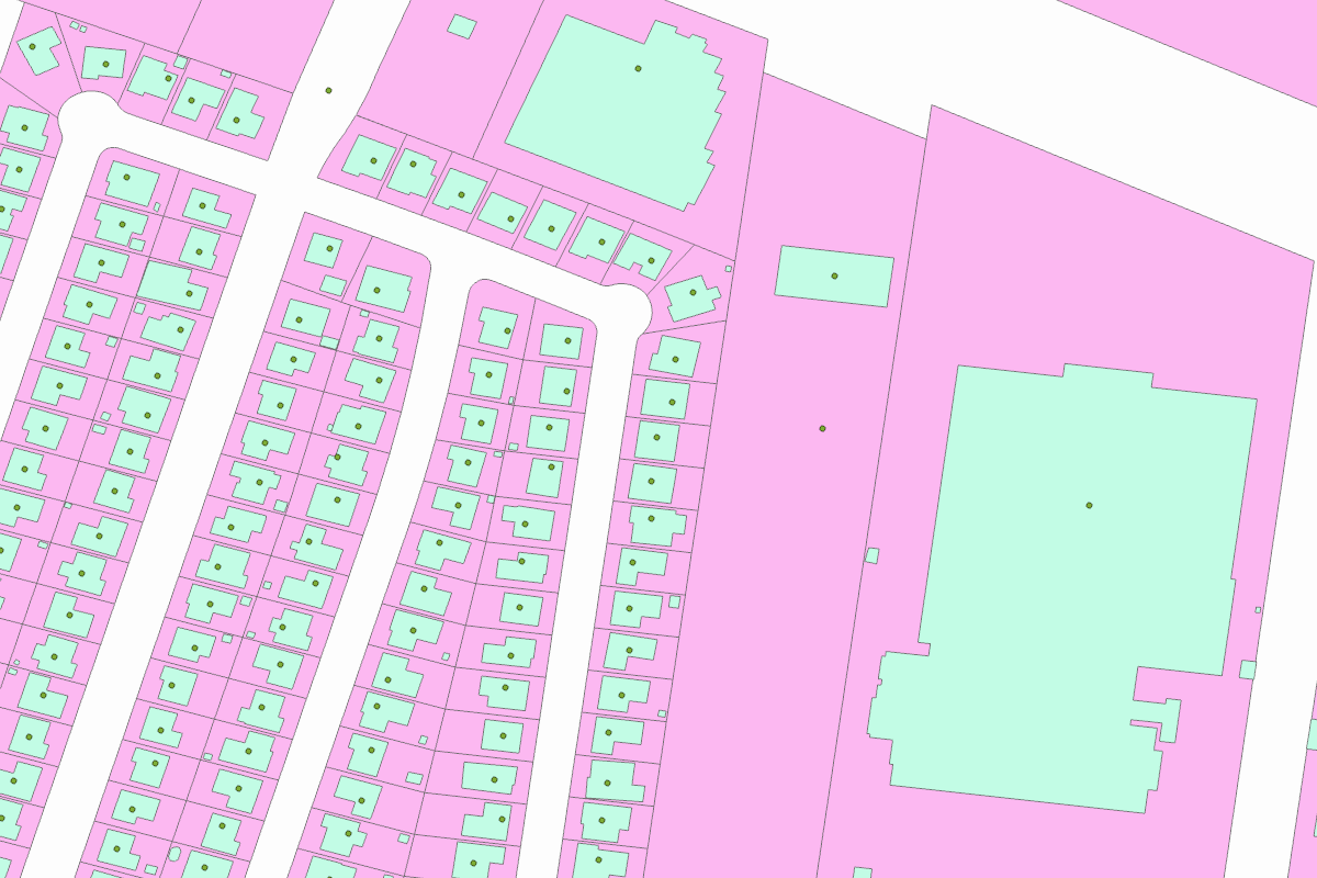 GIS parcel map for 1513 LANCASTER DR