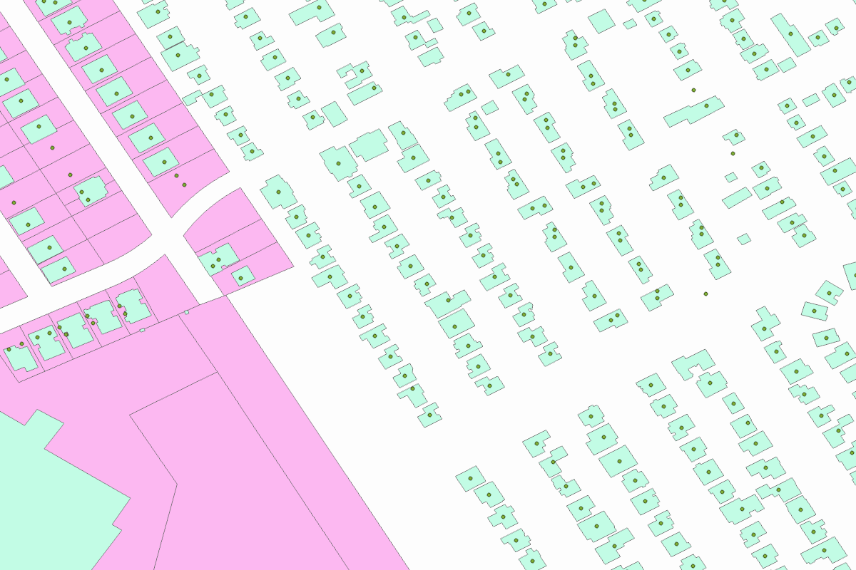 GIS parcel map for 2401 HERO DR