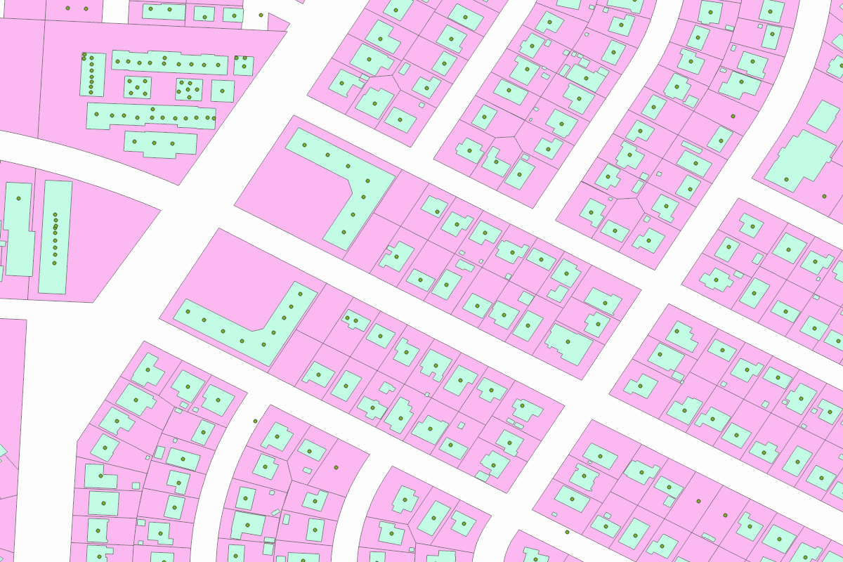 GIS parcel map for 1811 STUMPF BLVD