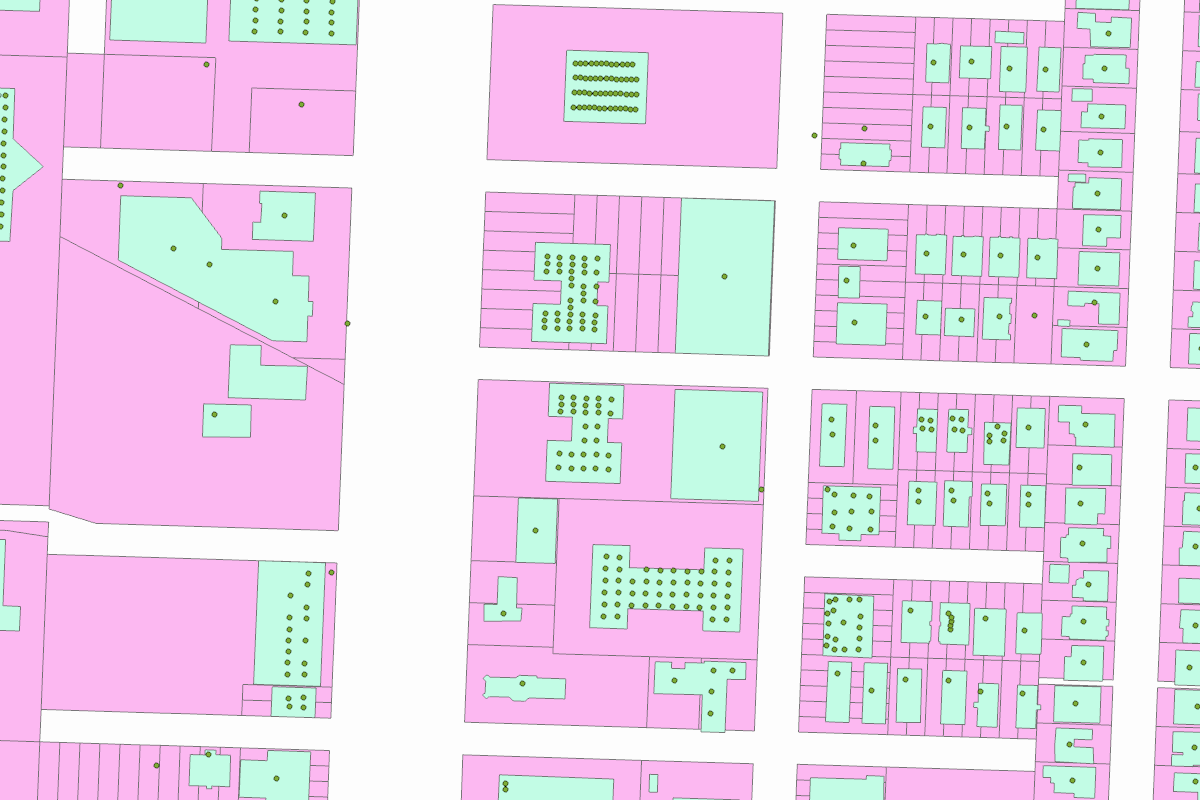 GIS parcel map for 3421 N CAUSEWAY BLVD