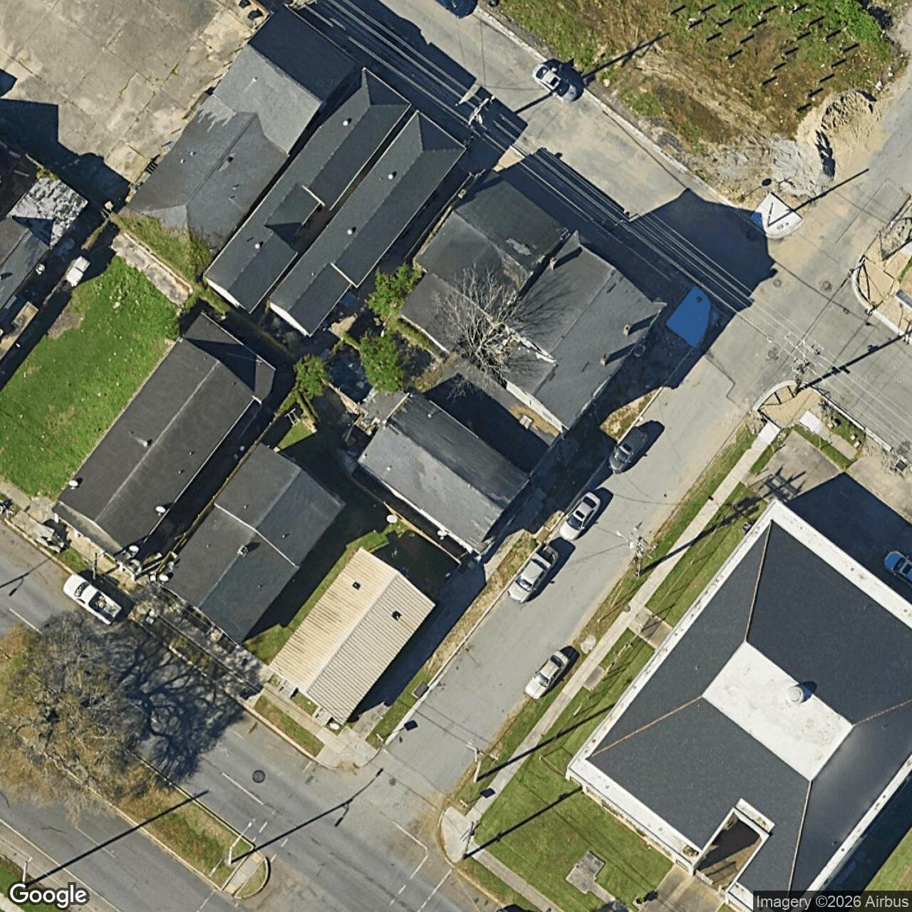 Satellite View for 725 N Roman St, New Orleans, LA