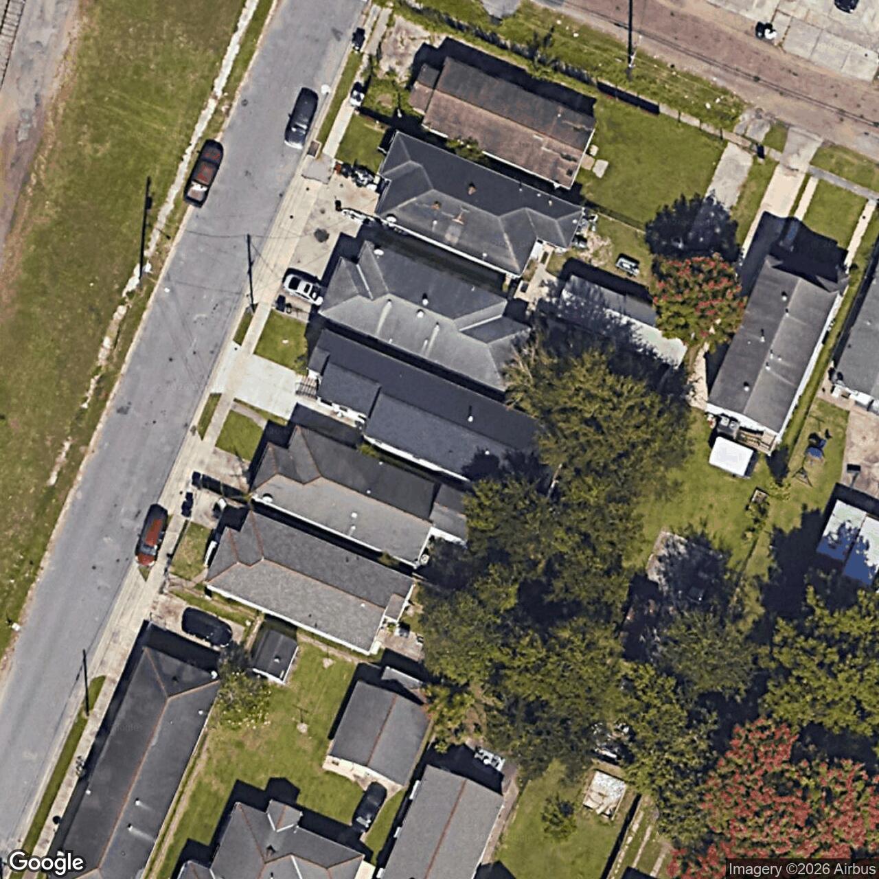 Satellite View for 627 Gordon St, New Orleans, LA