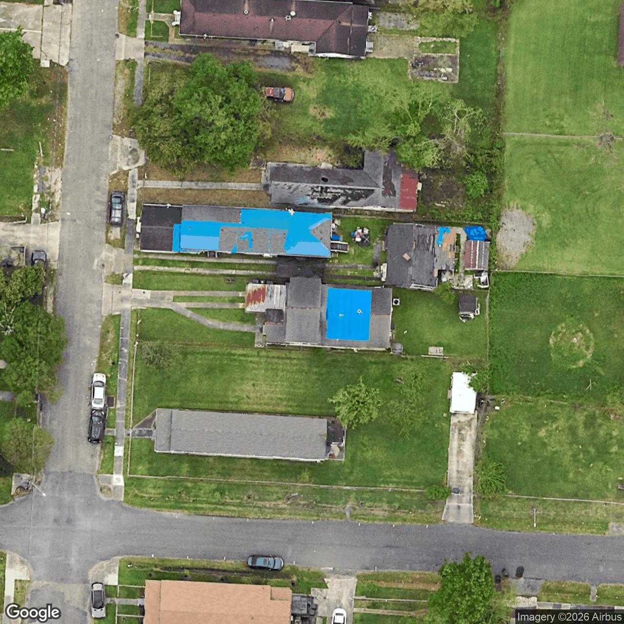 Satellite View for 830 Le Boeuf St, New Orleans, LA