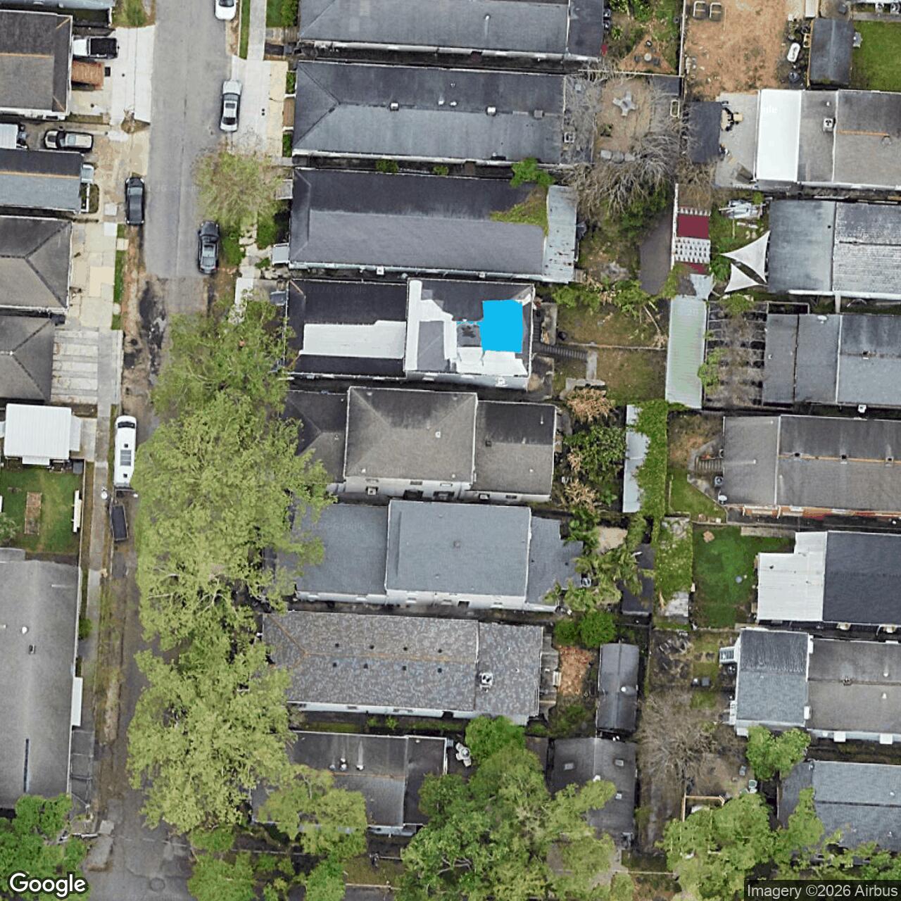 Satellite View for 622 Pacific Av, New Orleans, LA