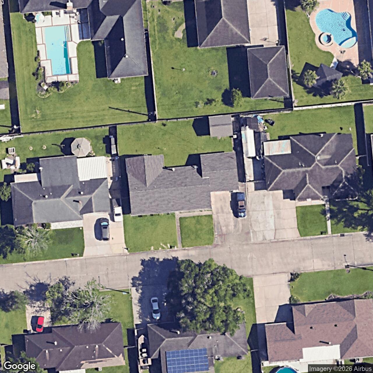 Satellite View for 2613 Kismet St, Marrero, LA 70072