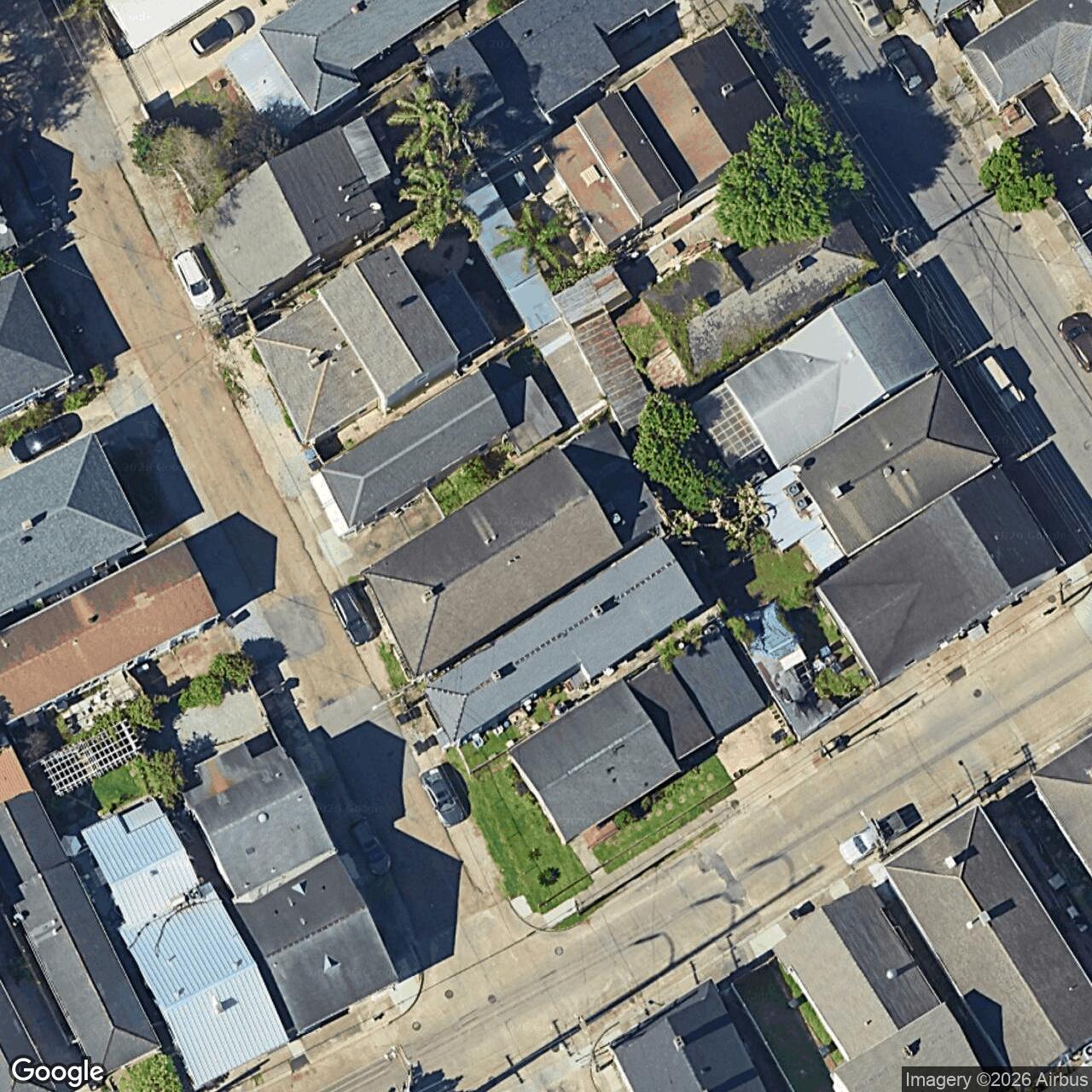 Satellite View for 809 Harmony St, New Orleans, LA