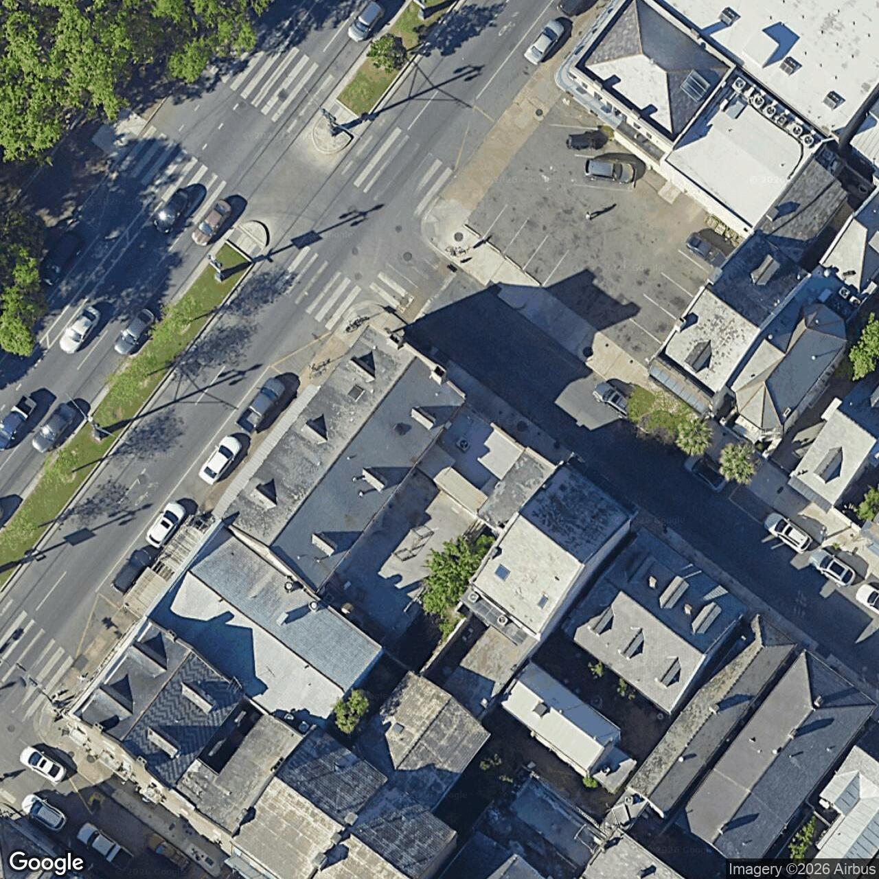 Satellite View for 716 N Rampart St, New Orleans, LA