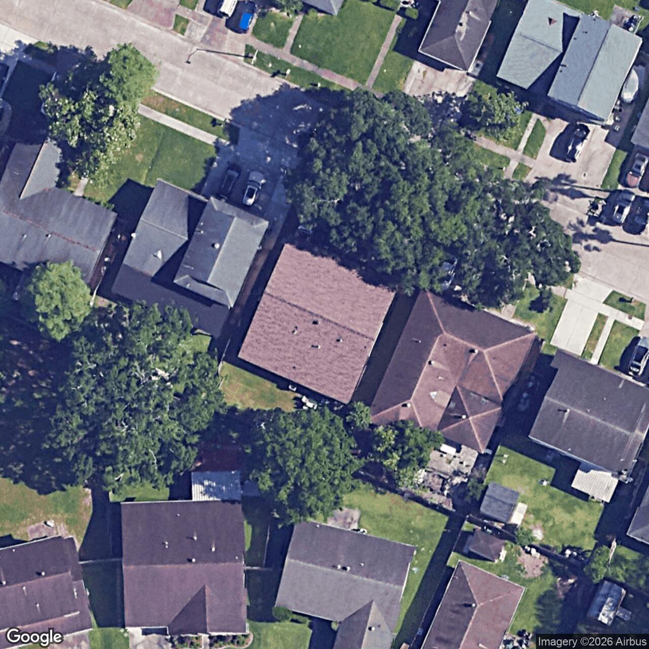 Satellite View for 2529 W Catawba Dr, Harvey, LA 70058
